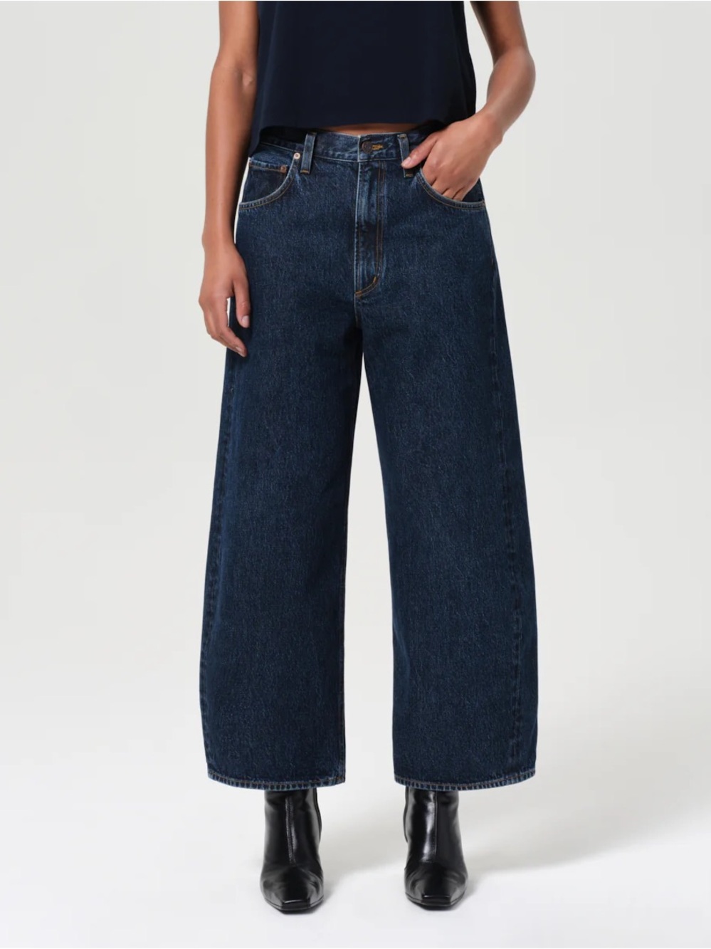 Agolde Low Curve Crop Jeans - Pendulum - Picture 2 of 11